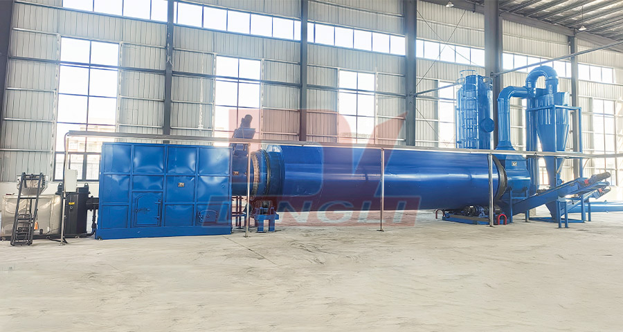 Anhui Wheat Straw Dryer Project Put into Production