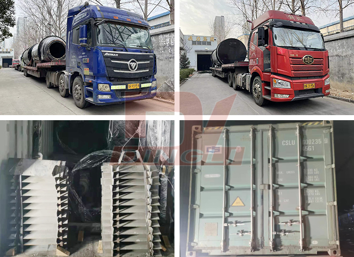 Delivery: Zhengzhou Dingli corn husk dryer sent to Egypt
