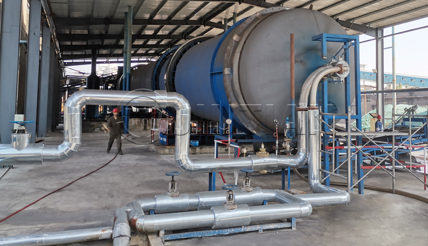 BSF Larvae Drying Machine